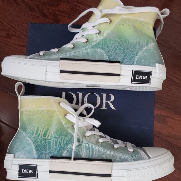 Dior Shawn Stussy B23 High Sneakers Size 45, US 12